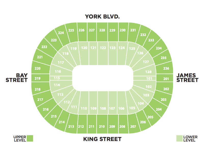 Hamilton Copps Coliseum Seating Chart